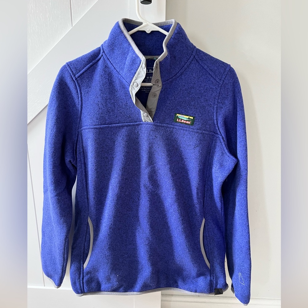 L.L. Bean Women's L.L.Bean Sweater Fleece Pullover